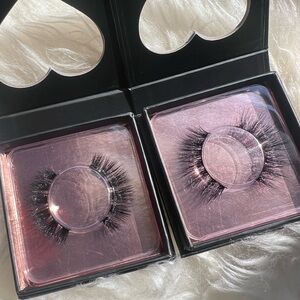WITH LOVE Faux Mink Lashes Set of 2 (new in box)